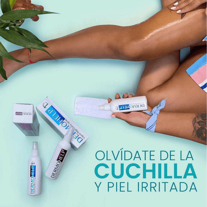 Spray Depilatorio - DERMOHELP - Tienda Ellas: Maquillaje y Cosméticos
