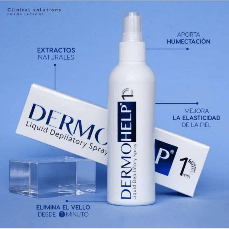 Spray Depilatorio - DERMOHELP - Tienda Ellas: Maquillaje y Cosméticos