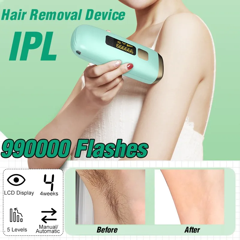 Cuidado Facial y Corporal Depiladora IPL + Gafas de Sol + Rasuradora [Pack 3 en 1]